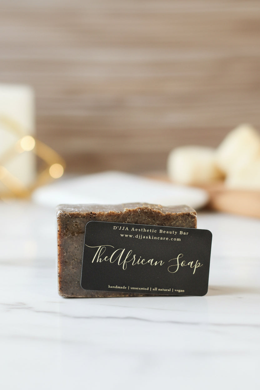African Black Soap D'JJA Aesthetic Beauty Bar LLC
