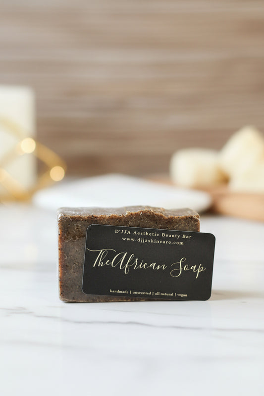 African Black Soap D'JJA Aesthetic Beauty Bar LLC