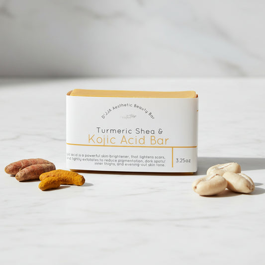 Brightening Tumeric Shea & Kojic Acid D'JJA Aesthetic Beauty Bar LLC