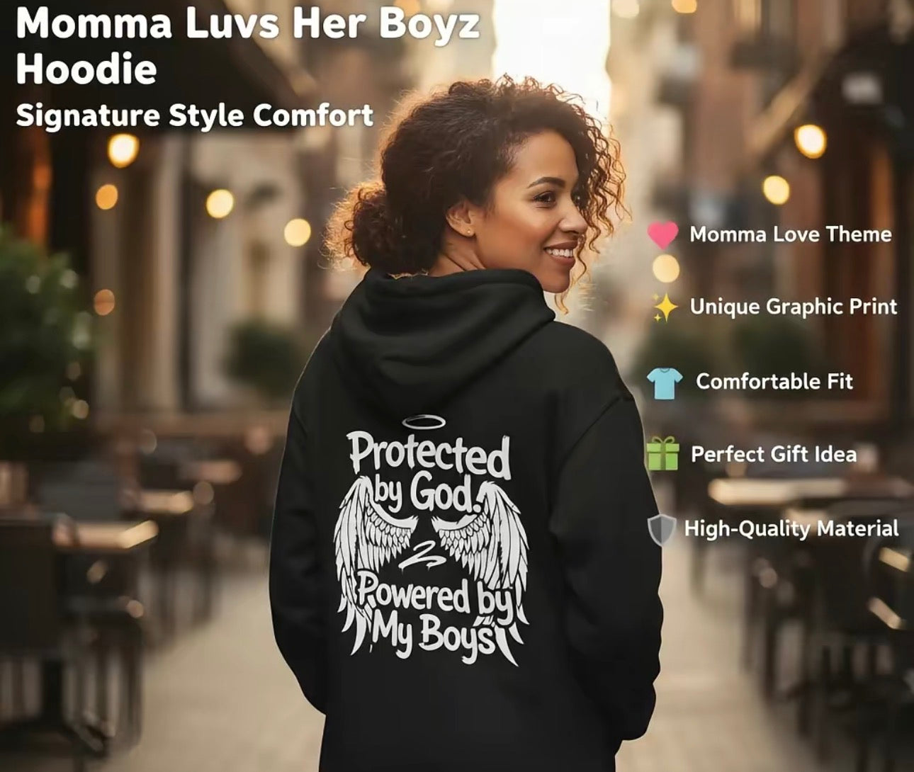Mommaluvsherboyz Hoodie